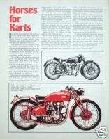 Vintage PARILLA MOTORCYCLE Article/Photos/Picture’s  