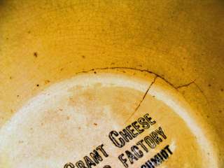 Watt Pottery Advertising Bowl Cranton, WI W. H. Schmidt  