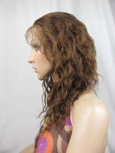 front lace wig indian remy human hair 12 4# body wave  
