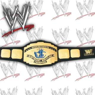 WWE CLASSIC IC (BLACK STRAP) CHAMPIONSHIP KIDS REPLICA WRESTLING BELT 