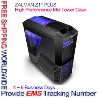 ZALMAN Z11 PLUS PC High Performance ATX Mid Tower Case *  