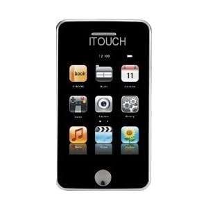 ITouch Screen 4GB MP4 Player With Camera, E Book, Voice Recorder, AM 