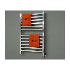  Amba Towel Warmers Quadro Collection Brushed Towel Warmer 