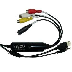   EasyCap USB 2.0 VHS S Video AV DV Capture and Editing Electronics