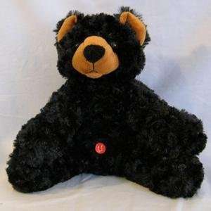  12in Chuddles Stuffed Animal Black Bear with Sound Toys 