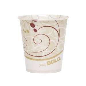 Solo R3SYM 3 Oz. Symphony Waxed Paper Cold Cups (3000):  