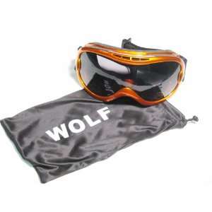  New Ski Snowboard Glasses Skiing Goggles Sport Orange 