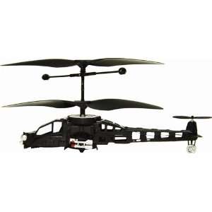   Remote Control Helicopter with Led Light (Black) Toys & Games